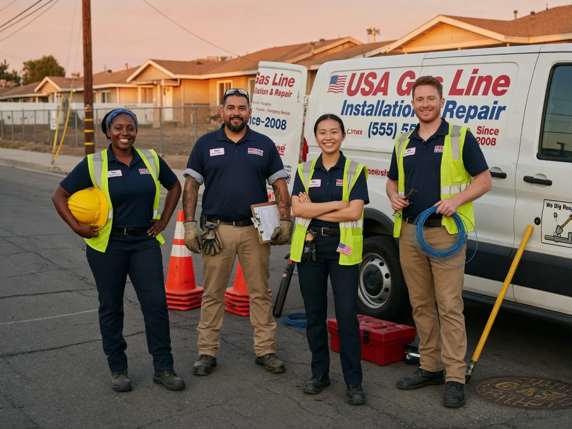 Gas Line Installation company in Wellsville, PA